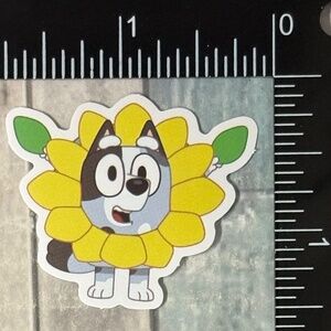 🌀10/$10🌀 Cute Bluey & Bingo Reusable Waterproof Vinyl Sticker Decal
